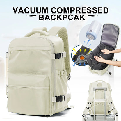 Vacuum Compression Backpack for Travel